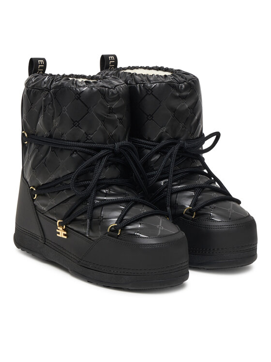 Elisabetta Franchi Elisabetta Franchi Schneeschuhe Snow Boot F4A6-E0457-1860930 D Schwarz
