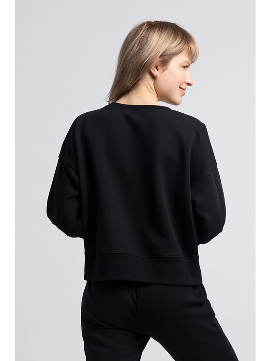 LaLupa LaLupa Bluza LA056 Czarny Comfortable Fit