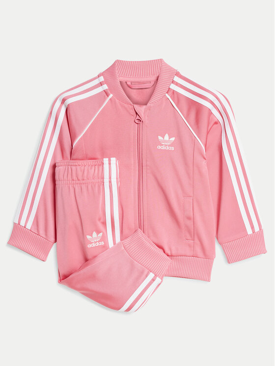 Pinker jogginganzug adidas store