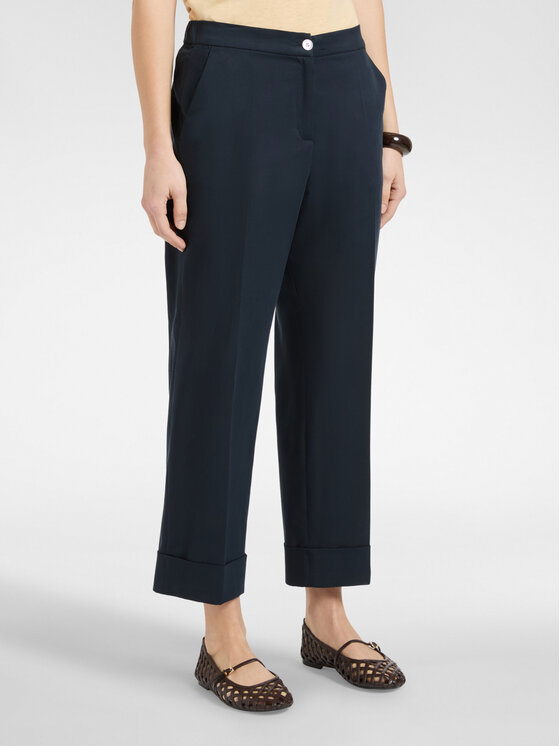 Elena Mirò Elena Mirò Spodnie materiałowe P009P000497N064 Niebieski Regular Fit