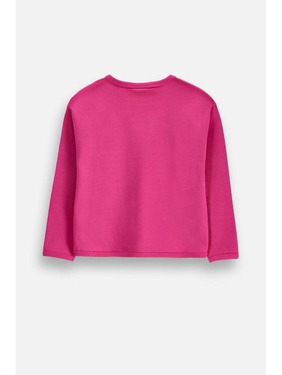 Coccodrillo Coccodrillo Longsleeve ZC6143103HGK-007 Różowy Regular Fit