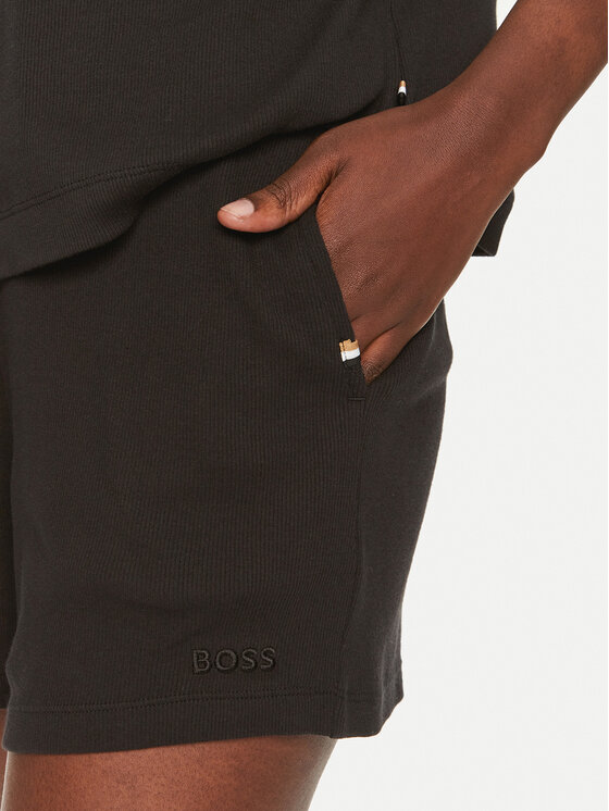 BOSS Boss Pidžama Betty 50520249 Crna Relaxed Fit