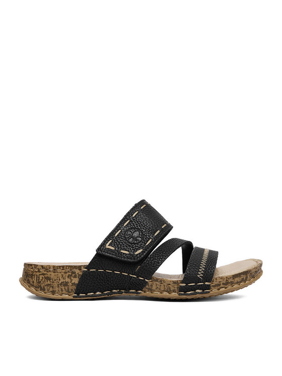 Rieker Rieker Šlepetės 61150-01 Juoda