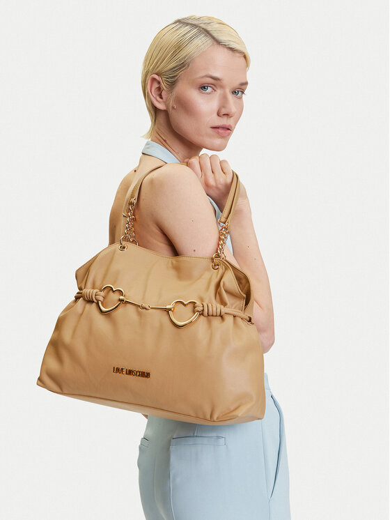 LOVE MOSCHINO LOVE MOSCHINO Torebka JC4033PP1MLB0105 Beżowy