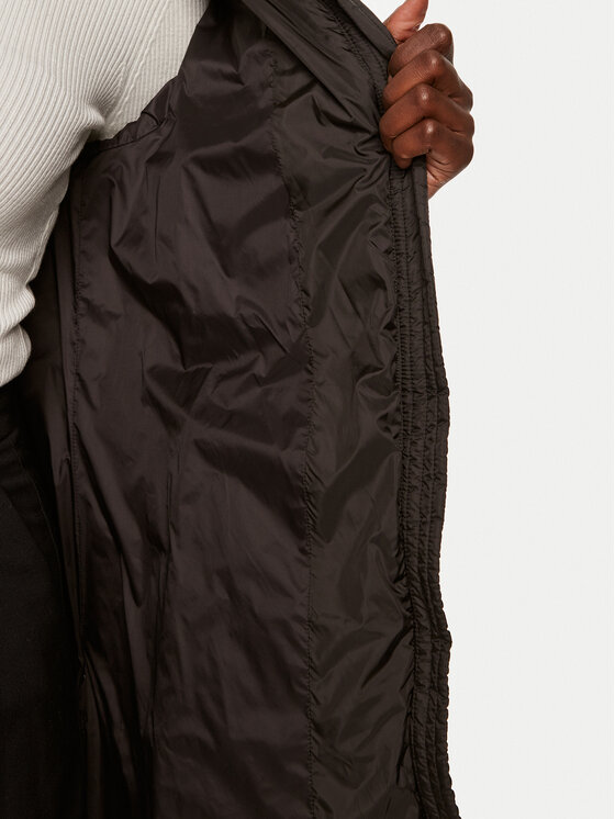 TWINSET TWINSET Pernata jakna 242TP2182 Crna Slim Fit