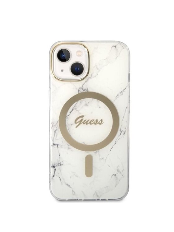 Guess Guess Etui na telefon Guess Marble Biały