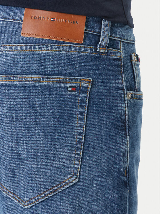 Tommy Hilfiger Tommy Hilfiger Džínsy Denton MW0MW42317 Modrá Slim Fit