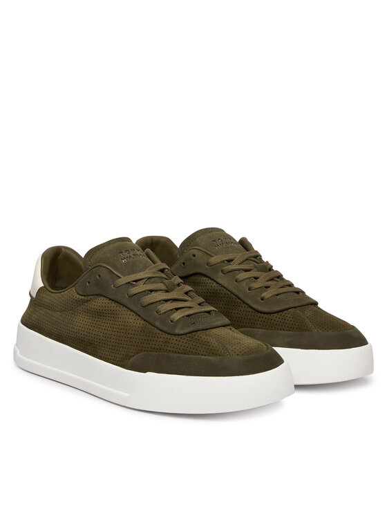 Tommy Hilfiger Tommy Hilfiger Sneakersy Th Court Best FM0FM05821 Zelená