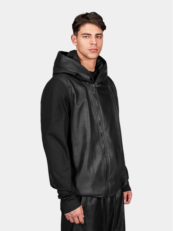 MADE BY SOCIETY MADE BY SOCIETY Kurtka anorak Maelk - H17956 Czarny Basic Fit