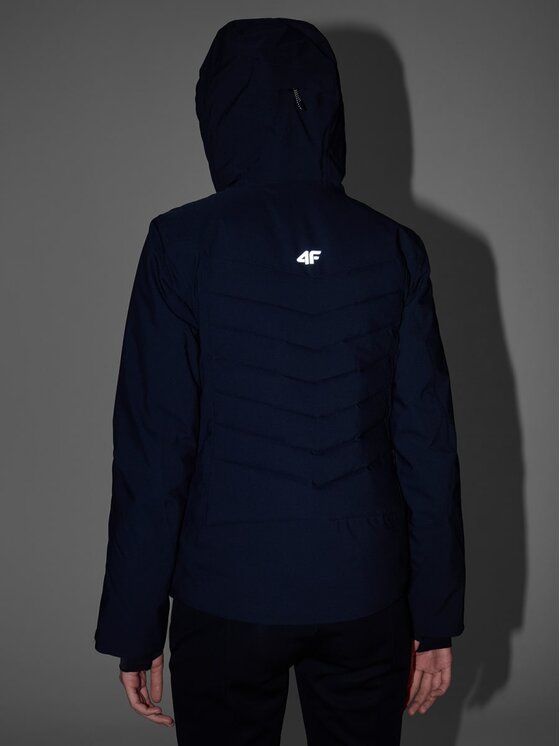 4F 4F Giacca da sci 4FRAW25TTJAF1072-20S Nero Authentic Slim Fit