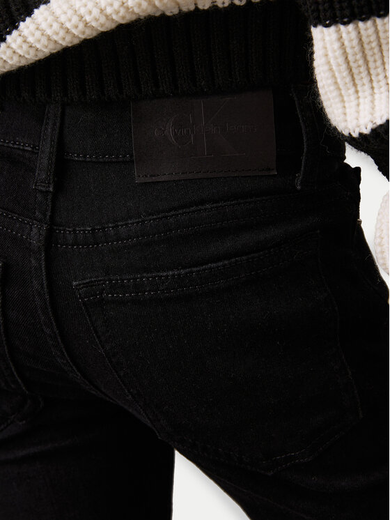 Calvin Klein Jeans Calvin Klein Jeans Traperice IG0IG02610 Crna Flare Fit