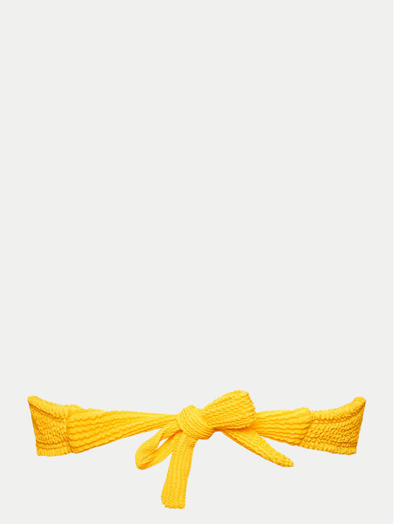 Hunkemöller Hunkemöller Верх від купальника Crinkle 205678 Жовтий