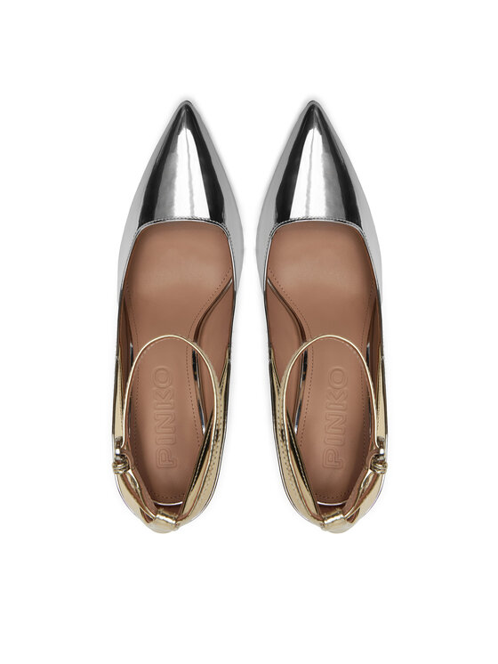 PINKO Pinko High Heels Clarice 05 SD0019 P005 Silberfarben