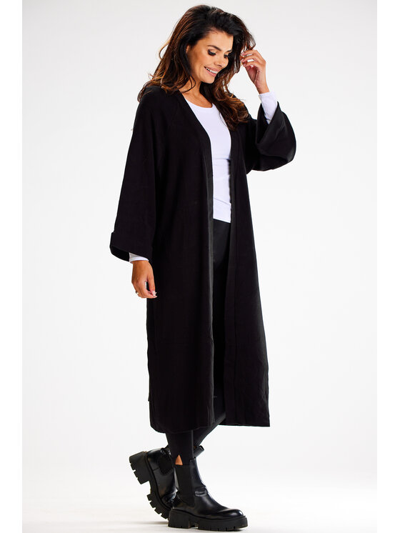 Awama Awama Kardigan A617 Černá Basic Fit