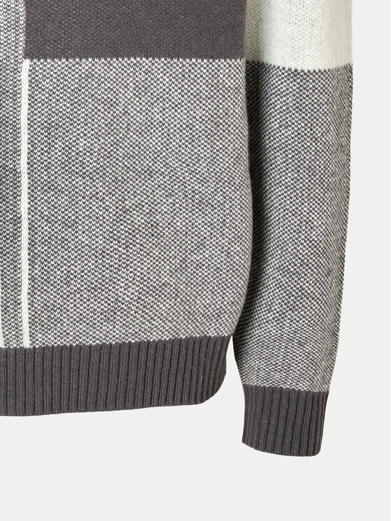 Selected Homme Selected Homme Pulover 16094557 Gri Relaxed Fit