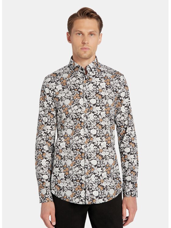Pako Lorente Pako Lorente Koszula P25WF-1X-028 Kolorowy Slim Fit