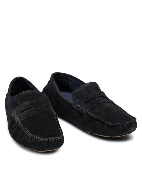 Jack&Jones Jack&Jones Mokassins Jfwjensen Suede Loafer 12203636 Dunkelblau