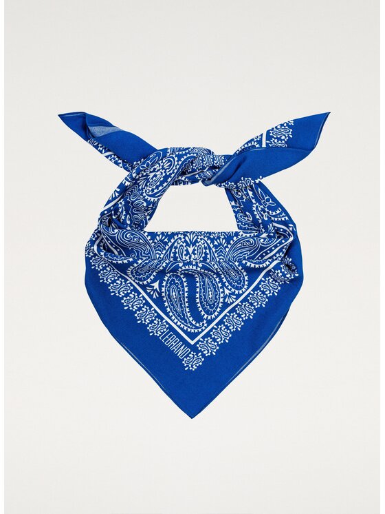 LEBRAND LEBRAND Chusta Bandana Niebieski