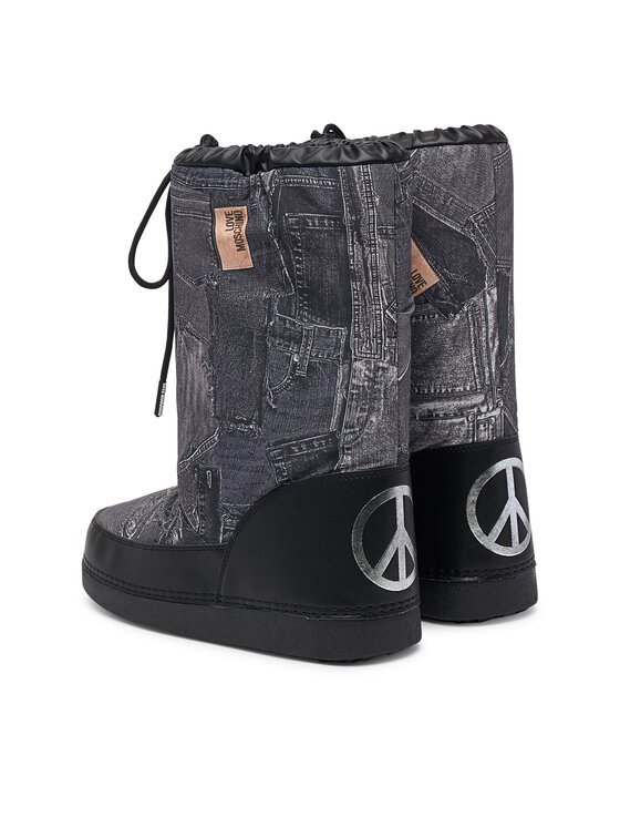 LOVE MOSCHINO LOVE MOSCHINO Stivali da neve JA24332G0PISS000 Nero