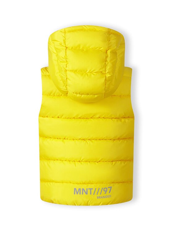 MINOTI MINOTI Kamizelka 19gilet42 Żółty Regular Fit
