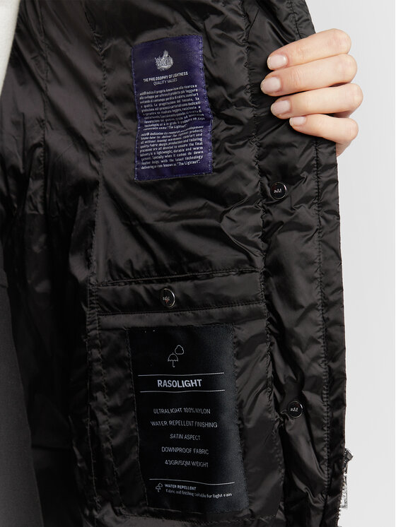 Add Add Μπουφάν πουπουλένιο 6AW223 Μαύρο Regular Fit