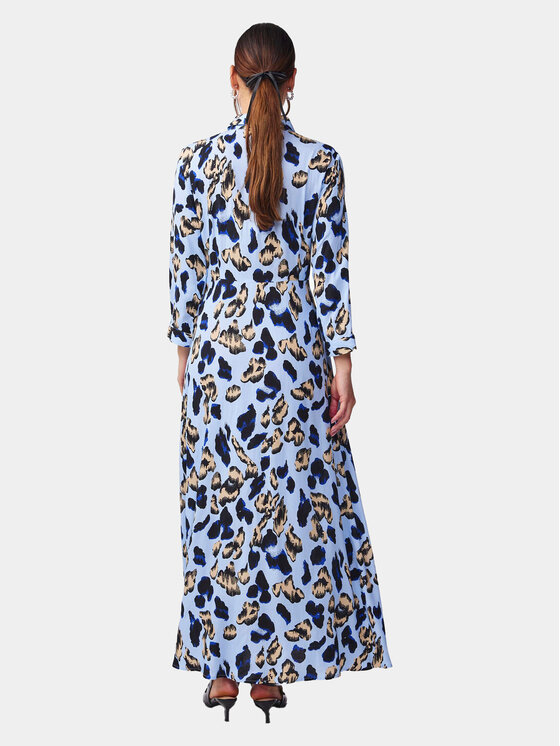 YAS YAS Sukienka koszulowa Savanna 26022663 Niebieski Loose Fit