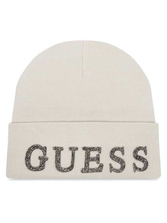Guess Guess Mütze AW5398 POL01 Écru