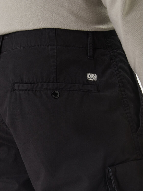 C.P. Company C.P. Company Σορτς υφασμάτινο 20CMBE245A110340O Μαύρο Regular Fit