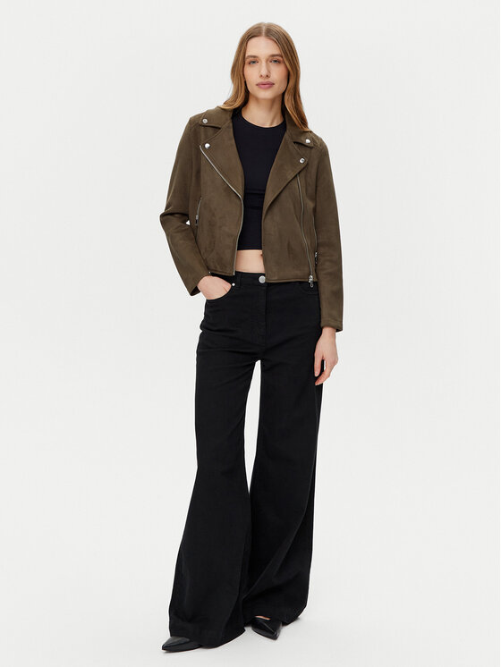 Vero Moda Vero Moda Куртка зі штучної шкіри Jose 10300938 Коричневий Regular Fit