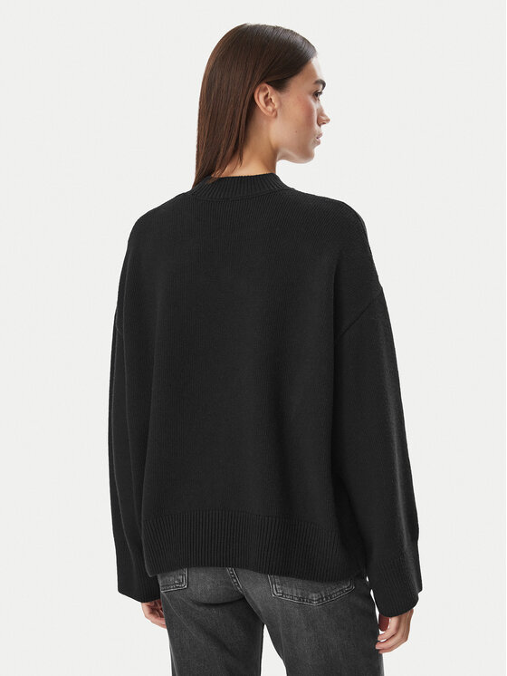 HUGO HUGO Sweter Shenny_B  50569622 Czarny Relaxed Fit