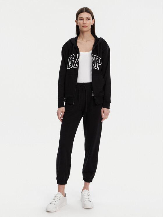 Gap Gap Pantaloni trening 889527-00 Negru Relaxed Fit