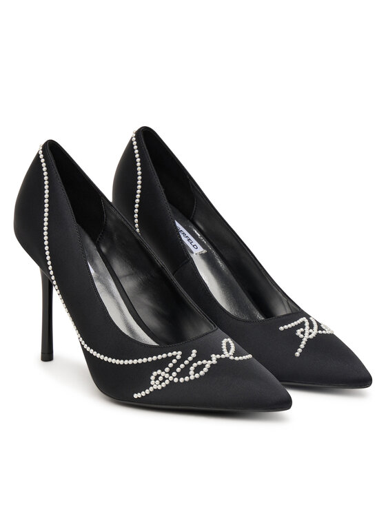 KARL LAGERFELD KARL LAGERFELD Γόβες Sarabande KL30906P Μαύρο