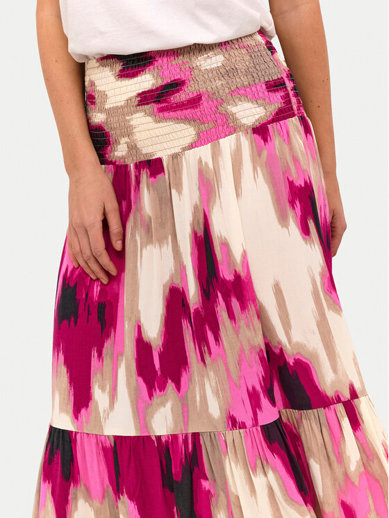 Kaffe Kaffe Maxi szoknya 10508816 Rózsaszín Regular Fit