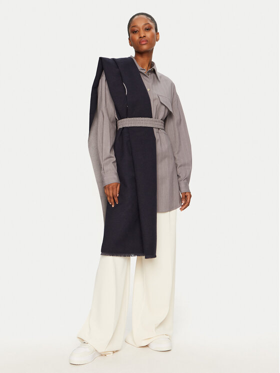 Tommy Hilfiger Tommy Hilfiger Šalikas Logo AW0AW17352 Tamsiai mėlyna