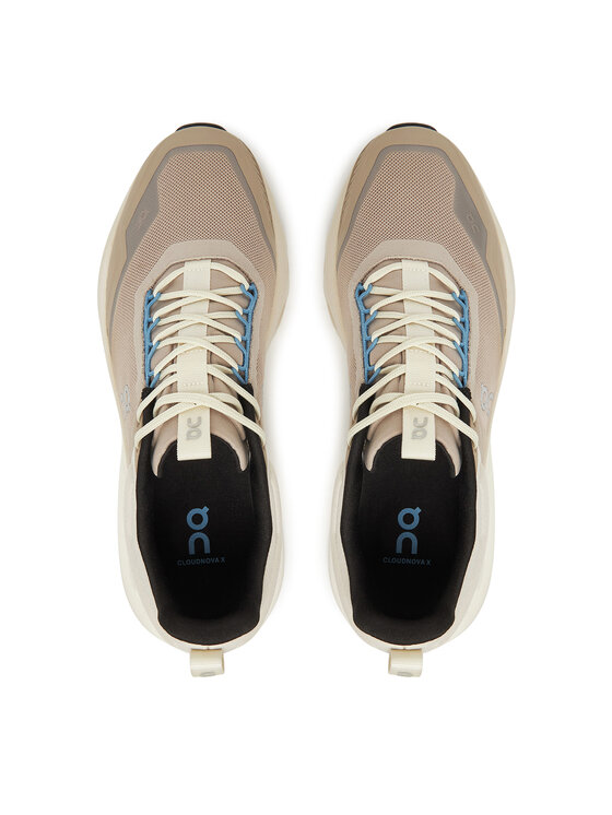 On On Buty na siłownię Cloudnova X 3ME30413096 Beżowy