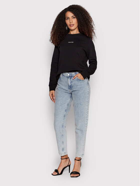 Felpa K20K203861 Nero Regular Fit