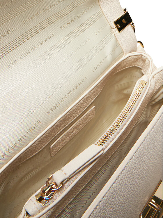 Tommy Hilfiger Tommy Hilfiger Τσάντα Th Her Med Crossover AW0AW17216 Μπεζ