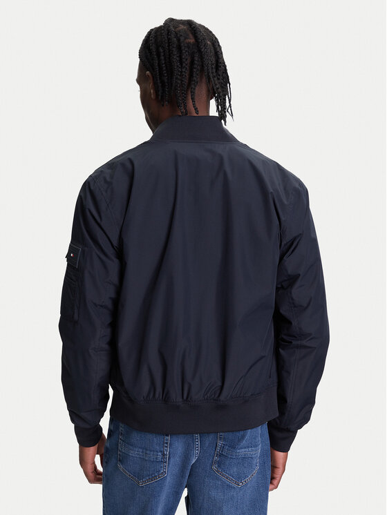 Tommy Hilfiger Tommy Hilfiger Яке бомбър MW0MW39629 Тъмносин Regular Fit
