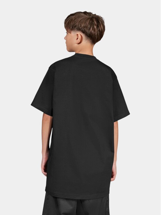 MADE BY SOCIETY MADE BY SOCIETY T-Shirt Fraktur Black - T37871 Czarny Basic Fit