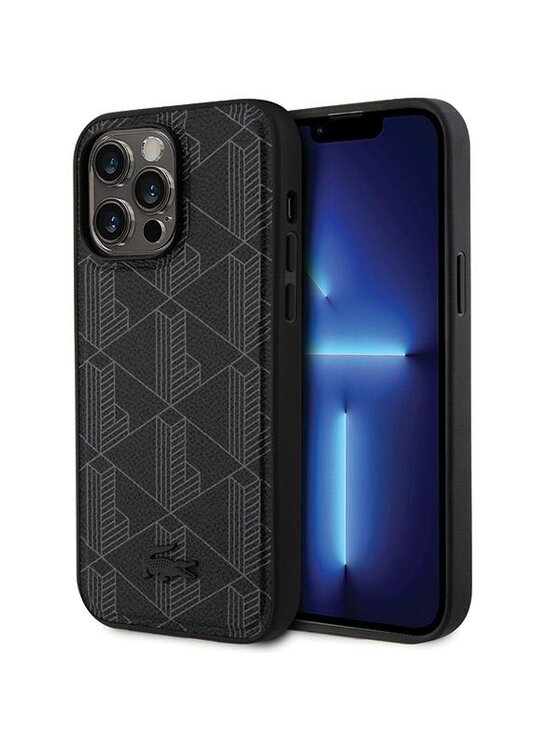 Etui na telefon Lacoste, Czarne, iPhone 15 Pro Max