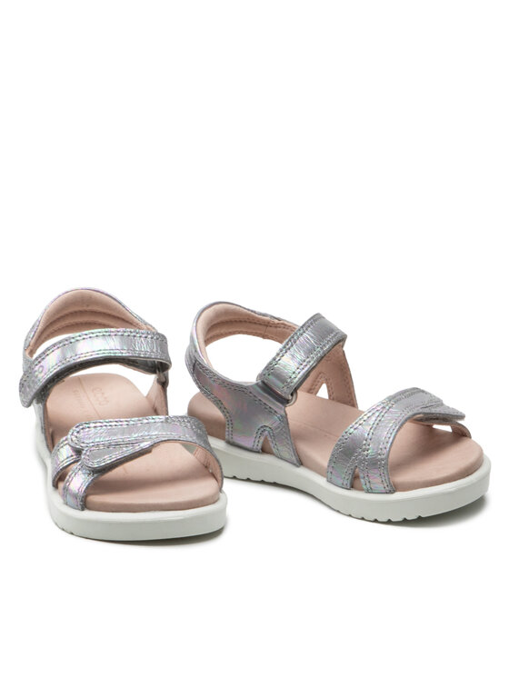 ECCO ECCO Sandały Flora 70023260077 Srebrny