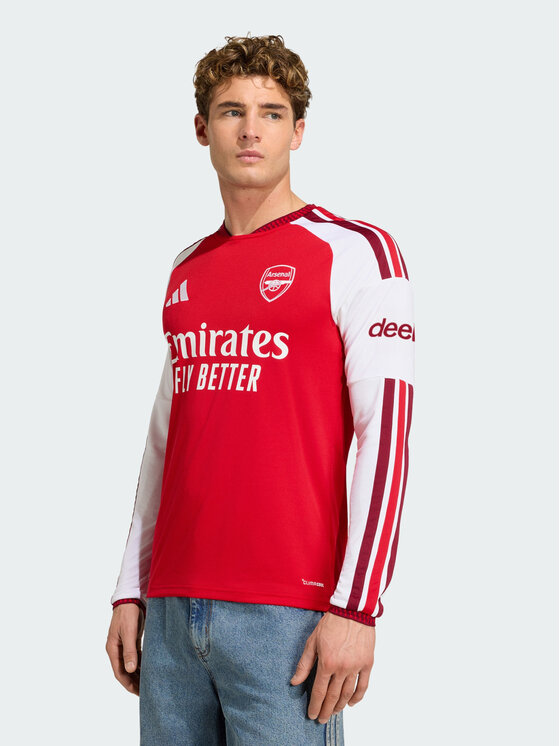 adidas adidas Koszulka techniczna 169703 Czerwony Slim Fit