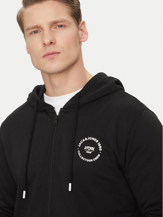 Jack&Jones Jack&Jones Μπλούζα Simon 12269366 Μαύρο Standard Fit