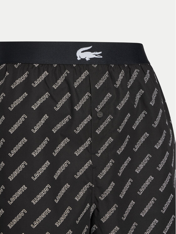 Lacoste Lacoste Súprava boxeriek 7H1755 Čierna Regular Fit