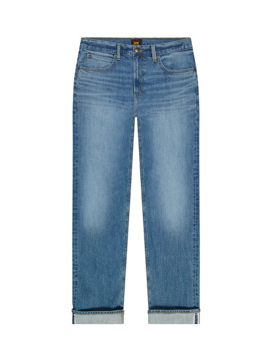 Lee Lee Jeansy WEST Niebieski Loose Fit