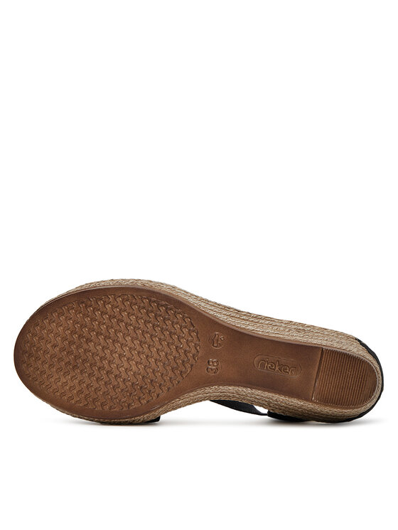 Rieker Rieker Sandaalid 624H6-00 Must