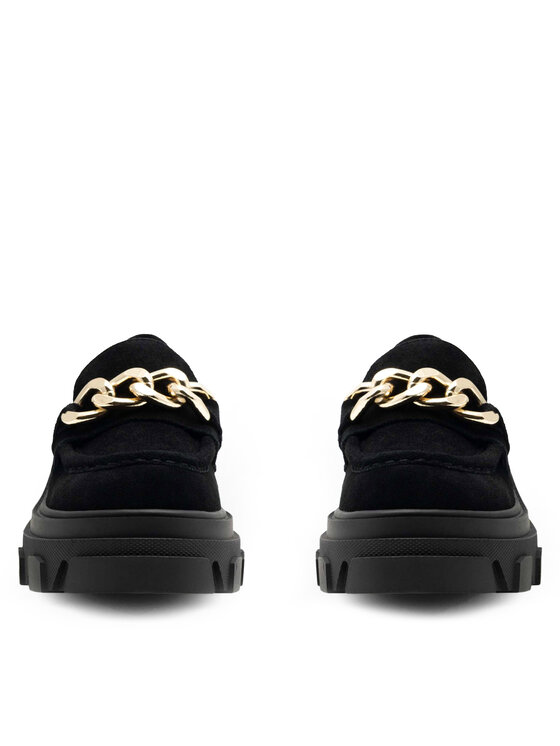 Badura Badura Loafersy SOPHIA-01 Czarny