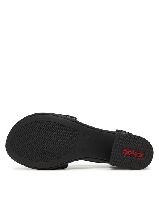 Rieker Rieker Sandalen 64683-91 Schwarz