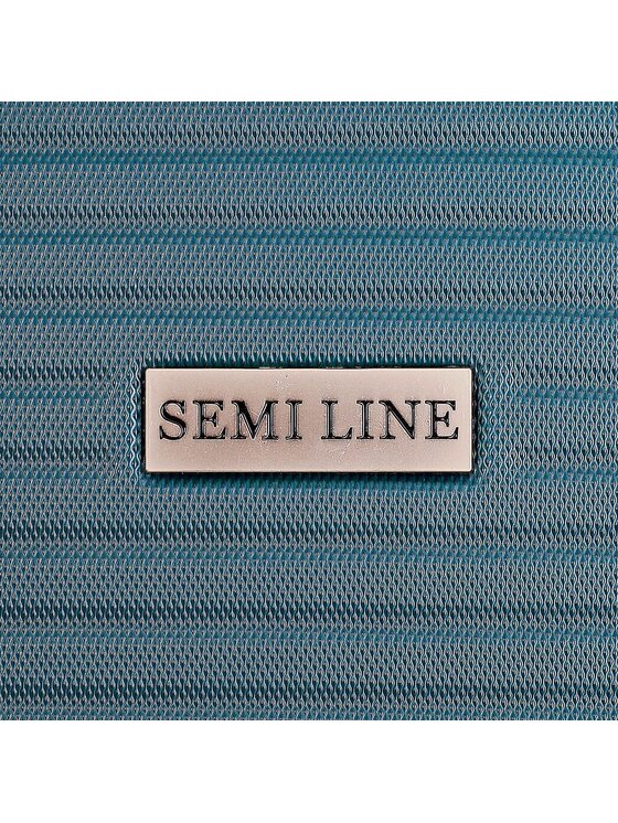 Semi Line Semi Line Valigia da cabina T5585-1 Turchese