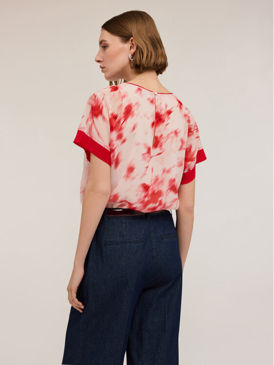 Motivi Motivi Blusa 2781W100717N0S1 Rosso Regular Fit